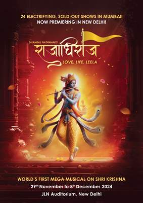 Rajadhiraaj: Enchanting Story Of Shri Krishna’s Love, Life, Leela To Continue Its Spectacular Run At Delhi’s Jawaharlal Nehru Stadium