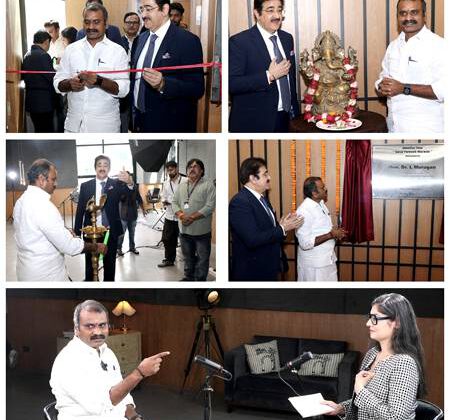 Suraj Parkash Marwah Shooting Floor Inaugurated By Dr. L. Murugan, Minister Of State For Information And Broadcasting