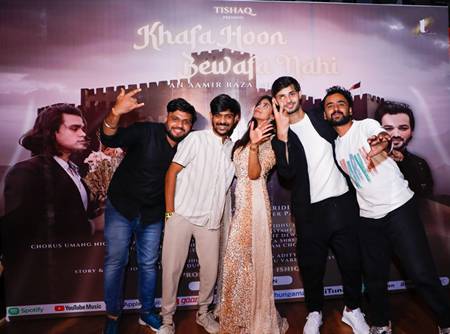 Vidhu Ishiqa’s Khafa Hoon Bewafa Nahi Launches In A Star Studded Event