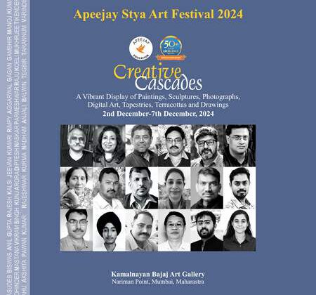 Apeejay Stya Art Festival 2024 I Creative Cascades I Art Exhibition at Kamalnayan Bajaj Art Gallery