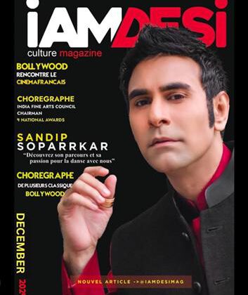 I AM DESI  Magazine Features Renowned Choreographer Sandip Soparrkar On The Cover